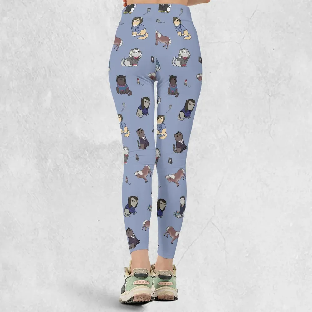 Purrs and Recreation Parks and Recreation Legging - 3