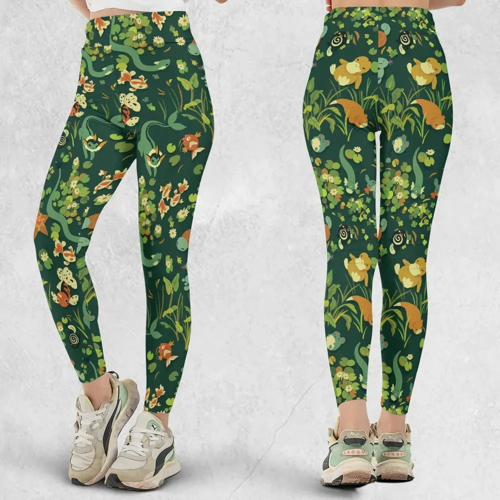 Under Water Type Pokemon Legging - 1