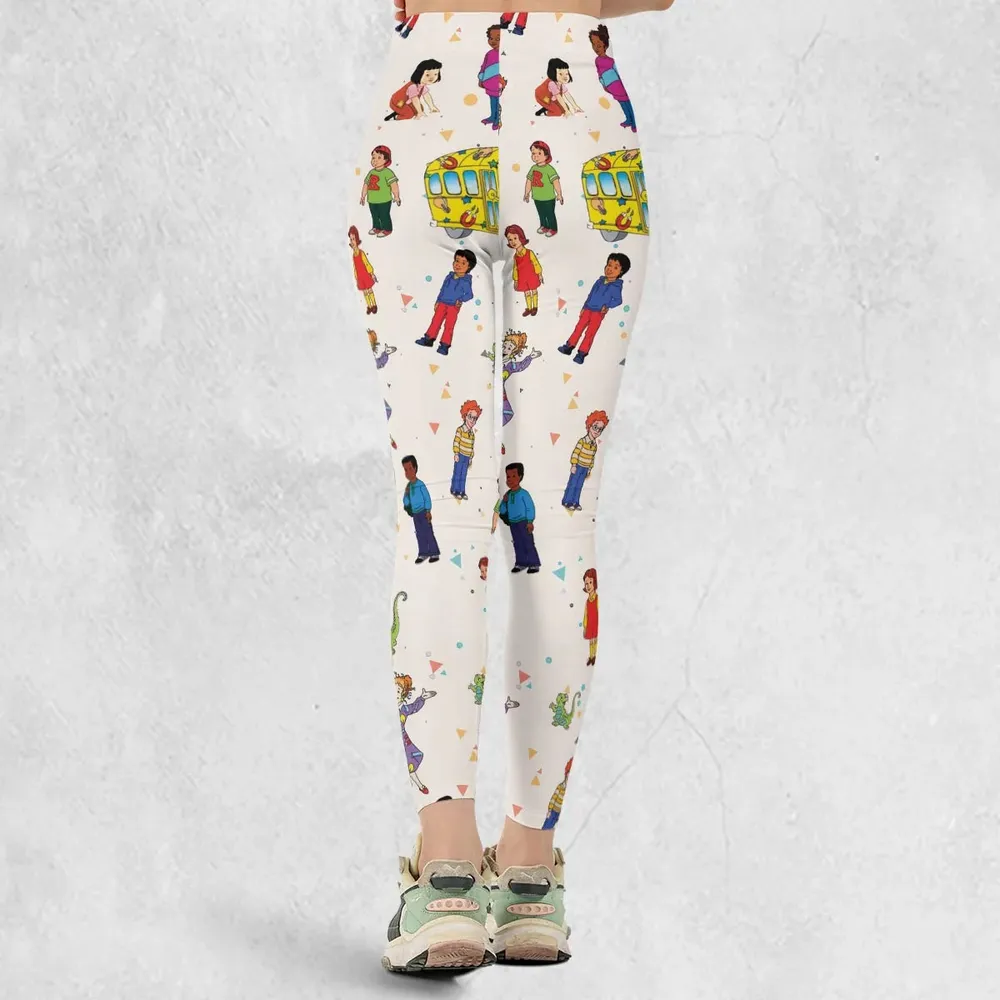 The Magic School Bus Characters Legging - 3