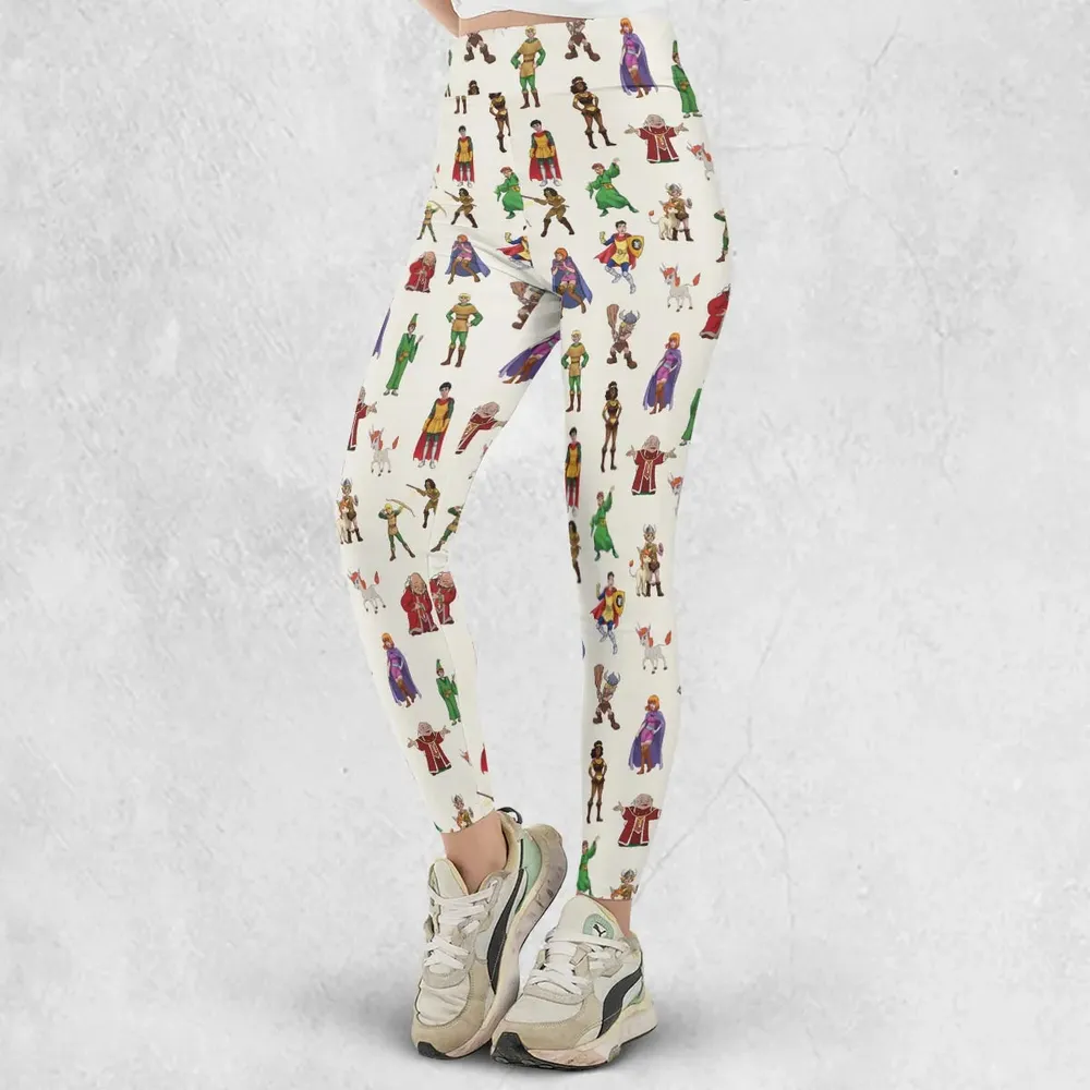 Sheila Uni Eric Diana Bobby Hank DnD Legging - 2