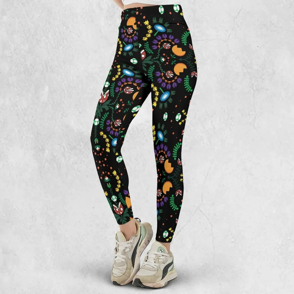Mario Bros Piranha Plant Legging - 2