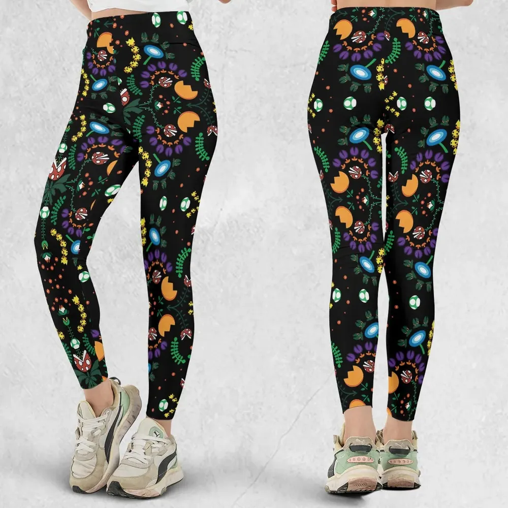 Mario Bros Piranha Plant Legging - 1