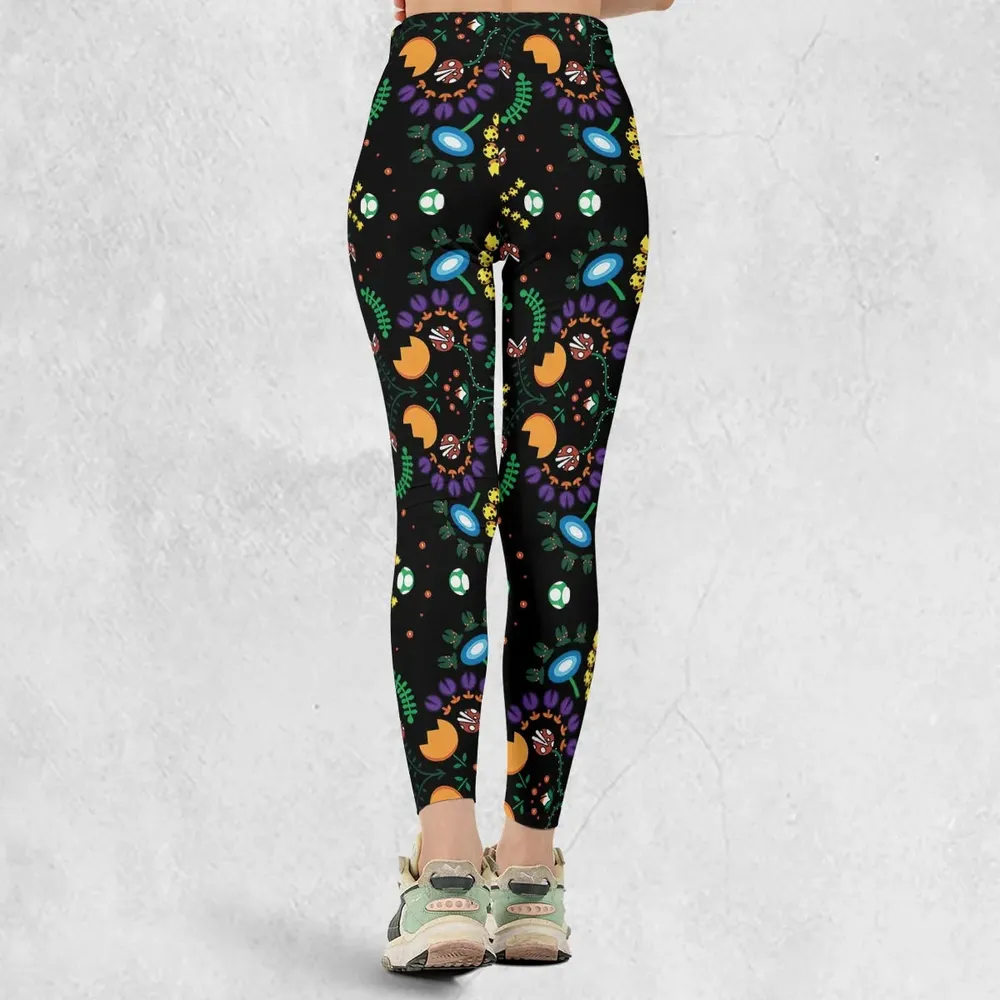 Mario Bros Piranha Plant Legging - 3