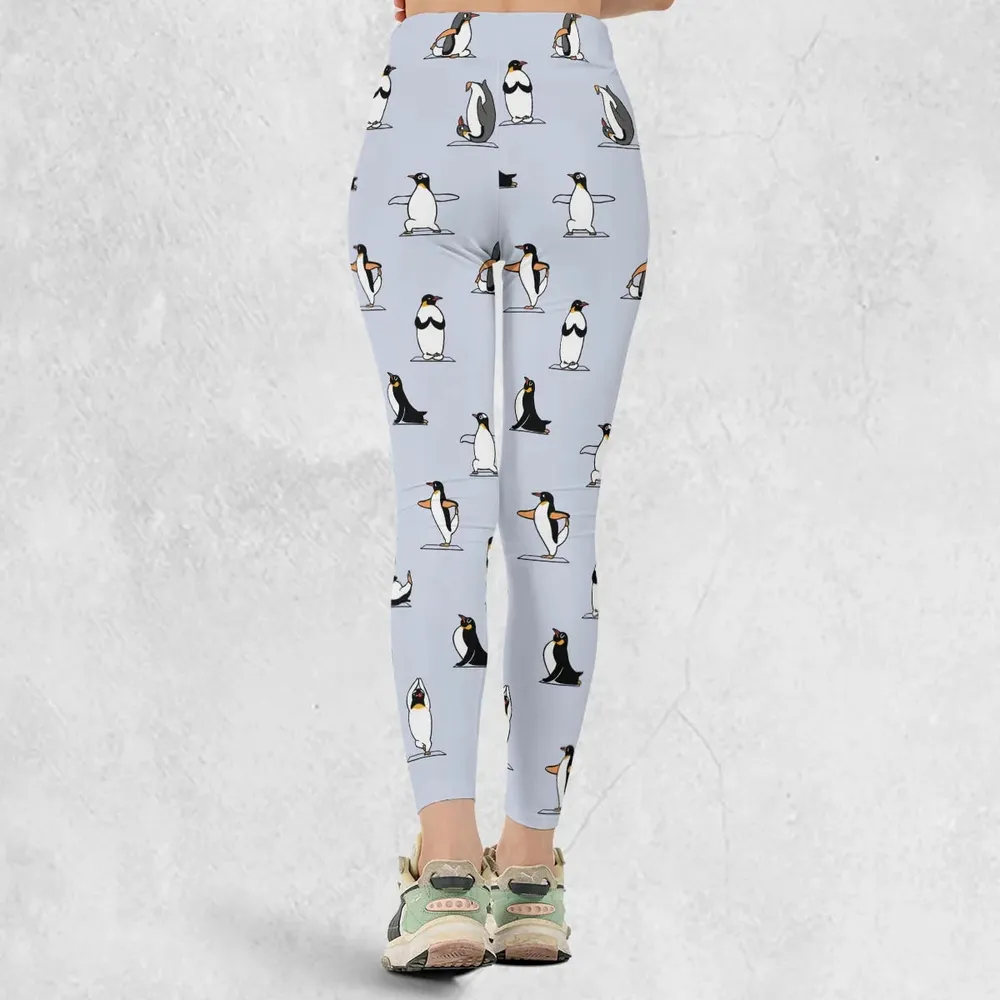 Penguin Yoga Pattern Legging - 3