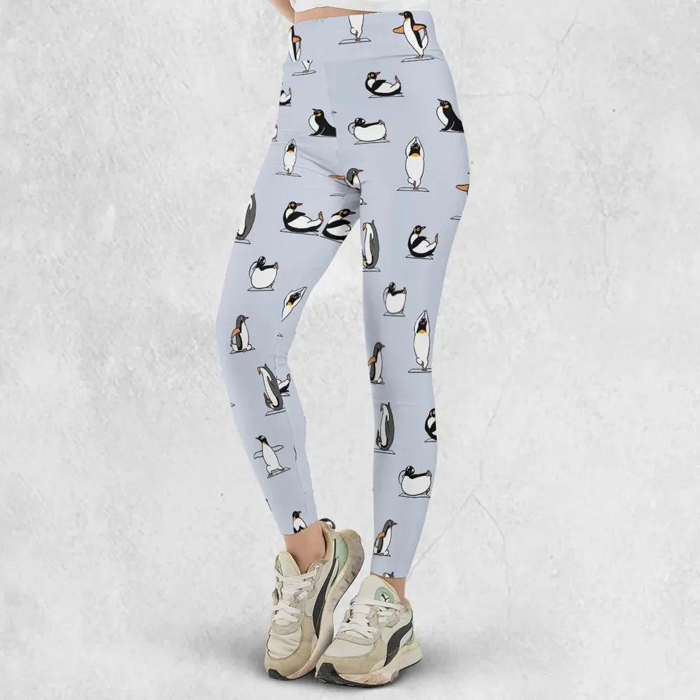 Penguin Yoga Pattern Legging - 2