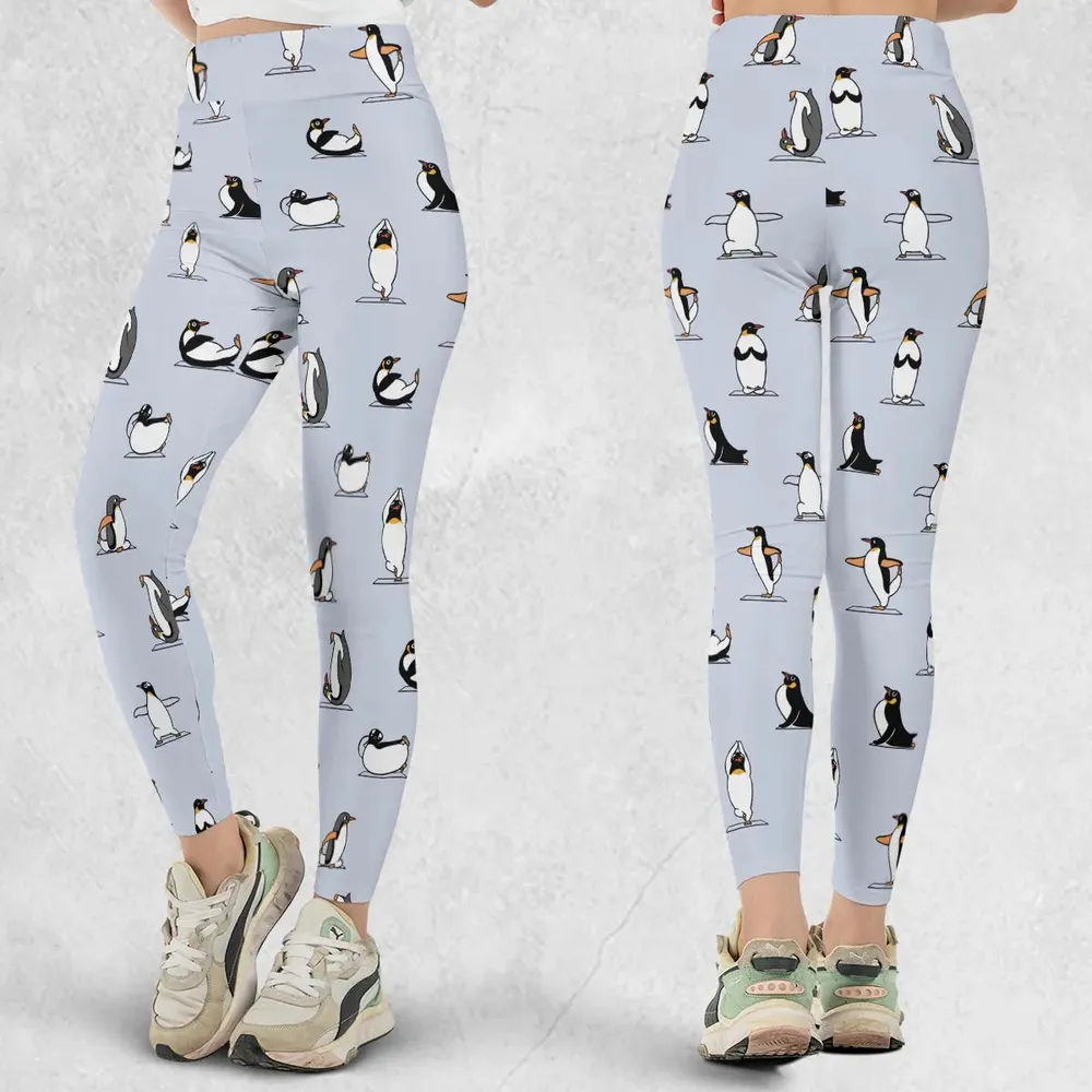 Penguin Yoga Pattern Legging - 1