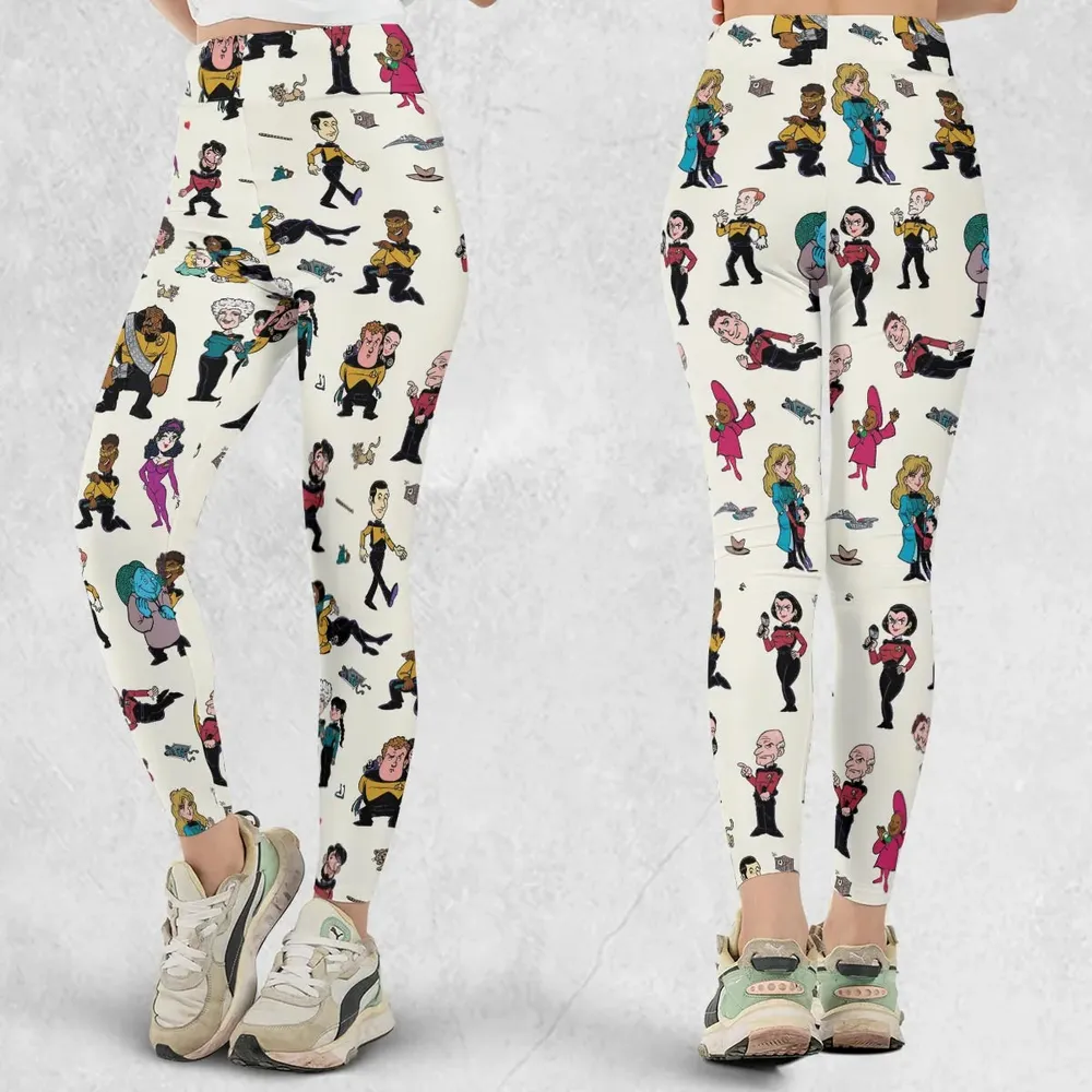 Star Trek TNG Tribute Legging - 1