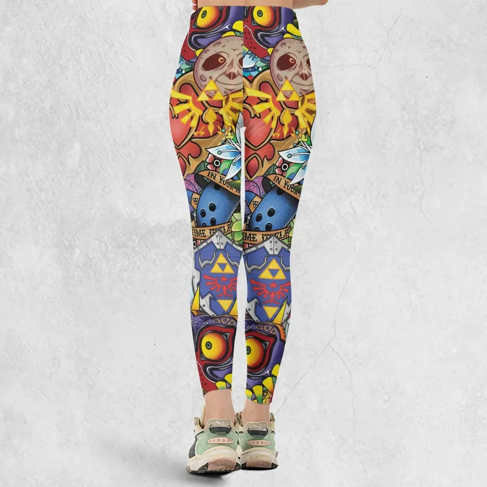 A Majora's Mask The Legend of Zelda Legging - 3
