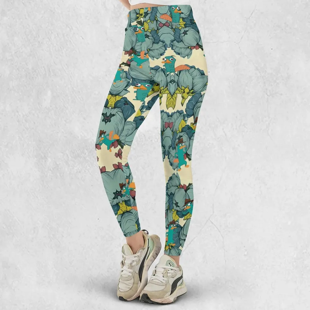 Perry The Platypus Phineas and Ferb Legging - 2