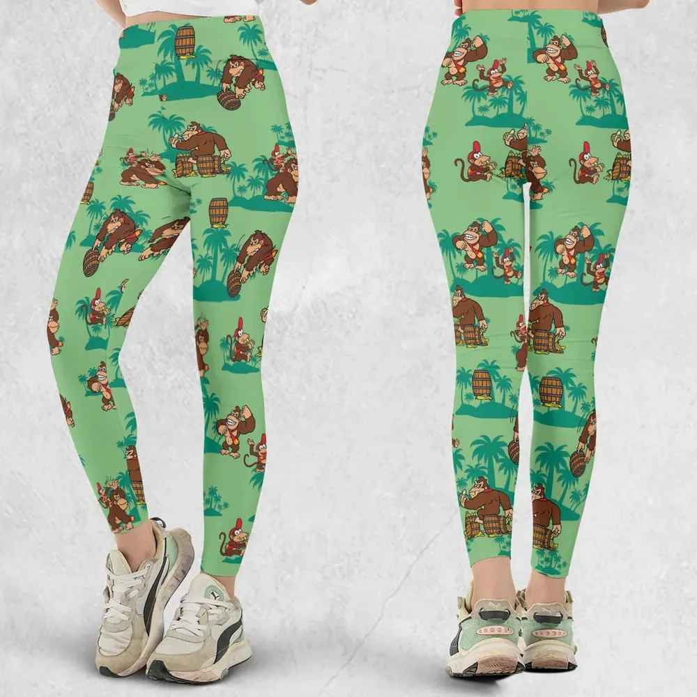 Donkey Kong & Diddy Kong Legging - 1