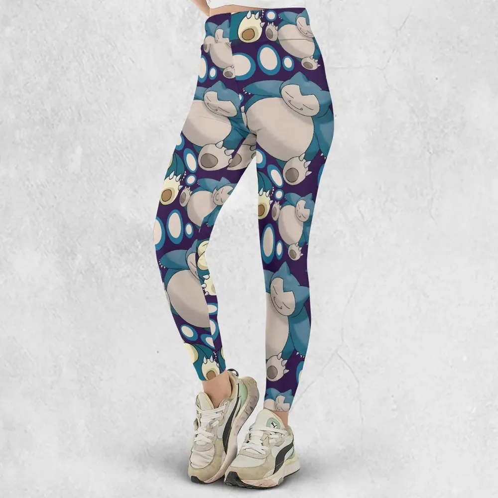 Snorlax Pokemon Legging - 2