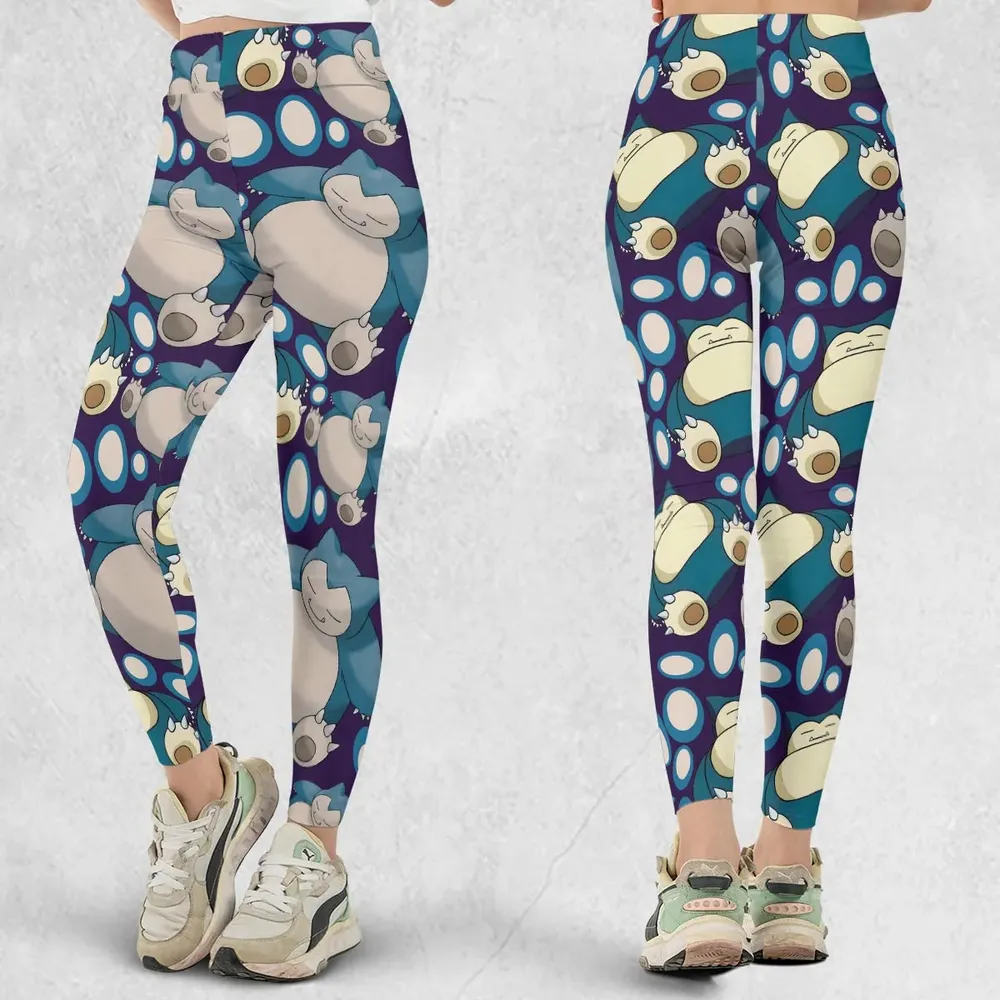 Snorlax Pokemon Legging - 1