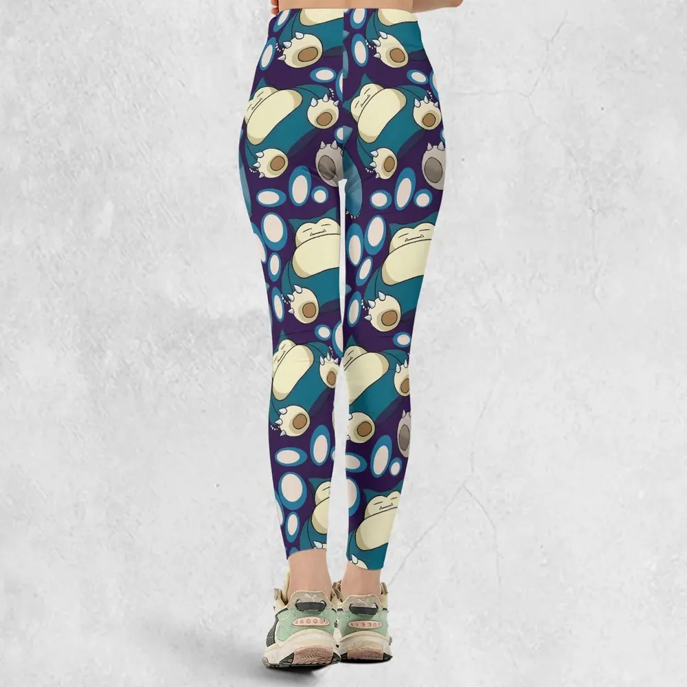 Snorlax Pokemon Legging - 3