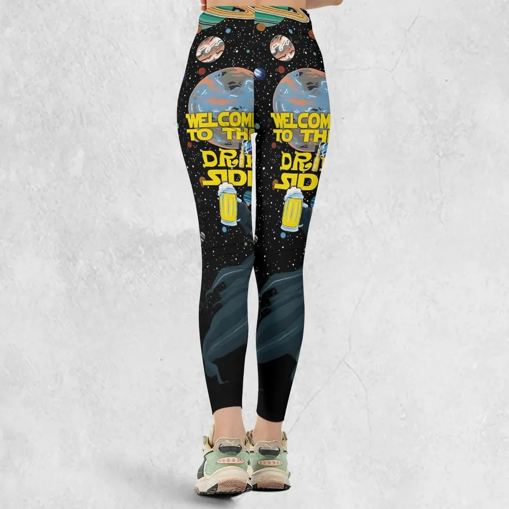 Simpson Darth Vader Welcome To The Drink Side Legging - 3