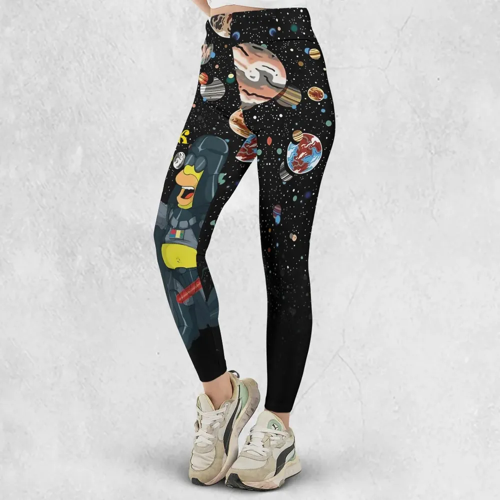 Simpson Darth Vader Welcome To The Drink Side Legging - 2