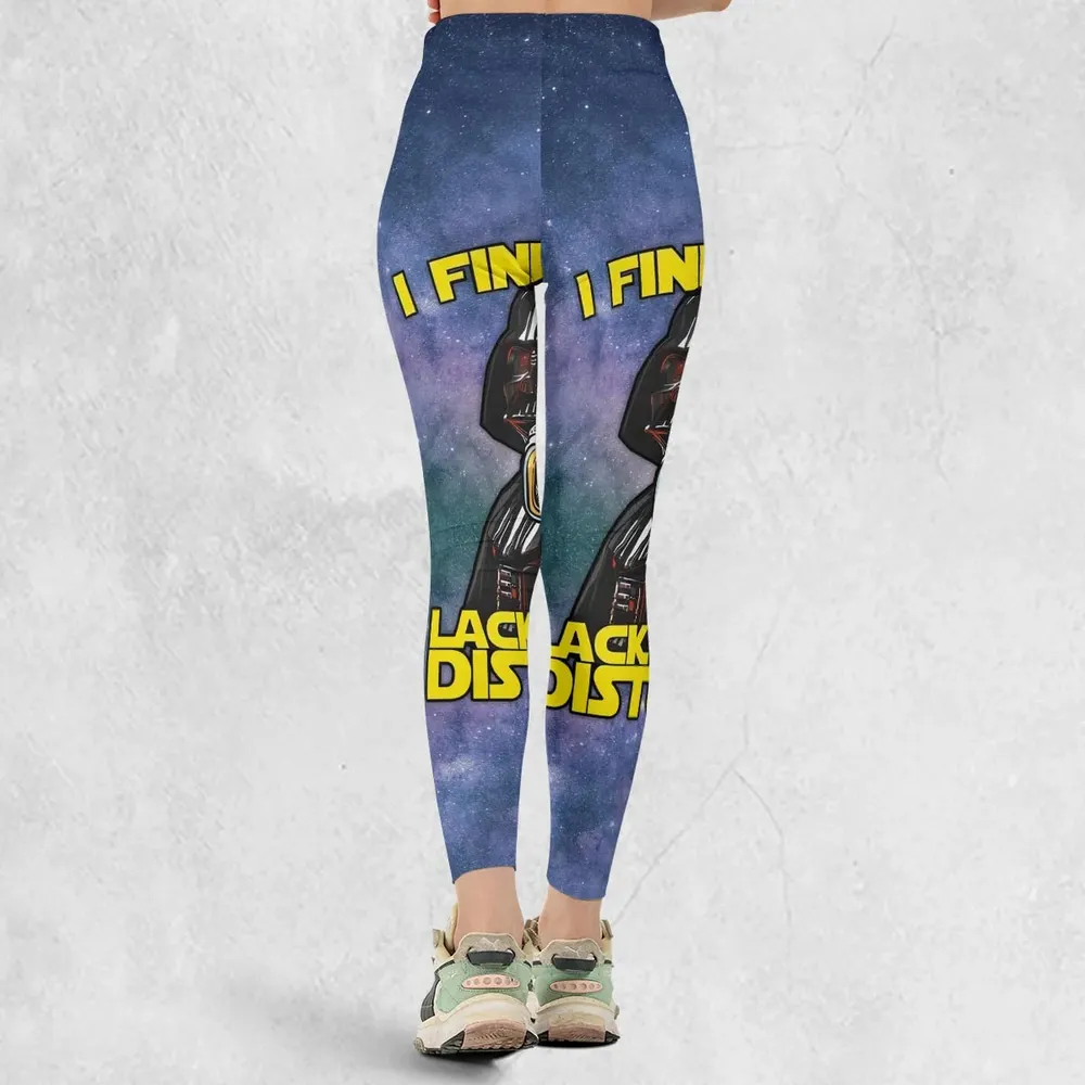 I Find Your Lack Of Beer Disturbing Cool Legging - 3