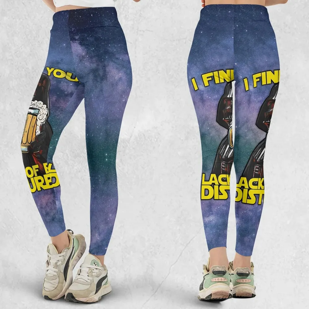 I Find Your Lack Of Beer Disturbing Cool Legging - 1
