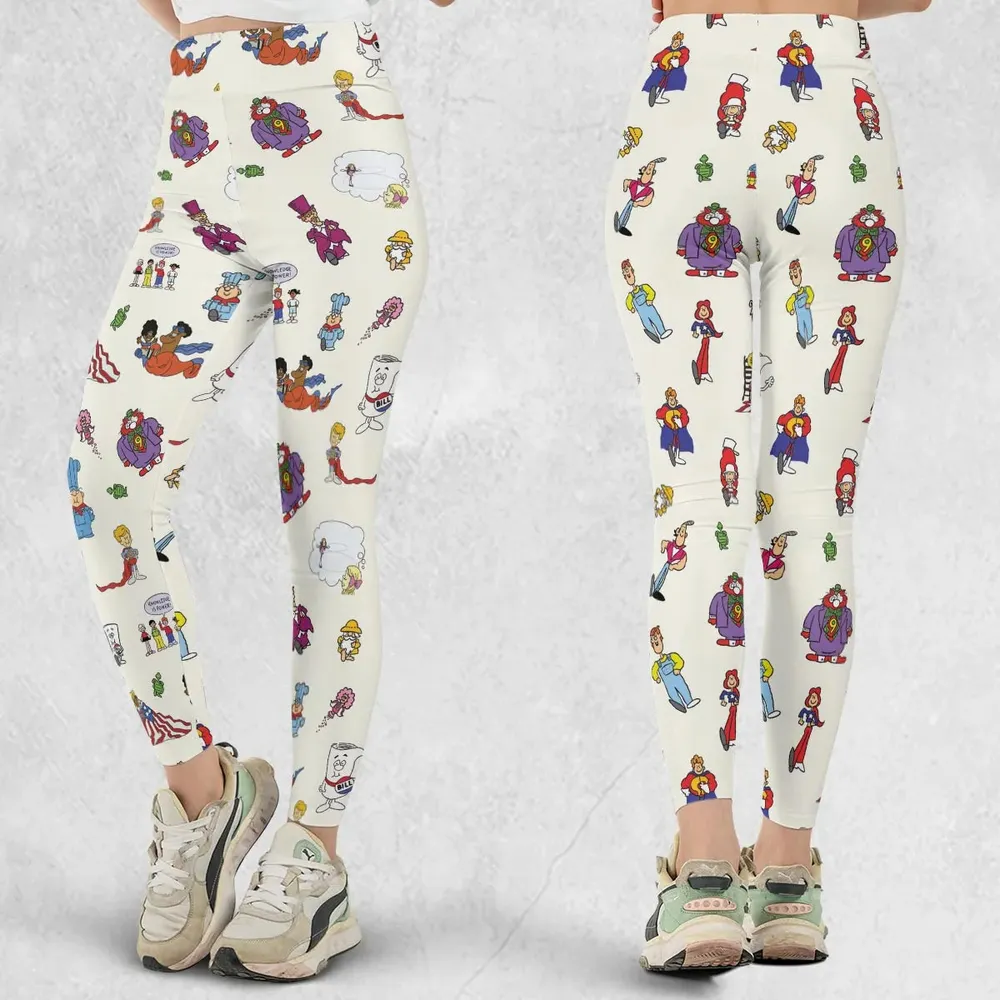 Schoolhouse Rock Characters Legging - 1