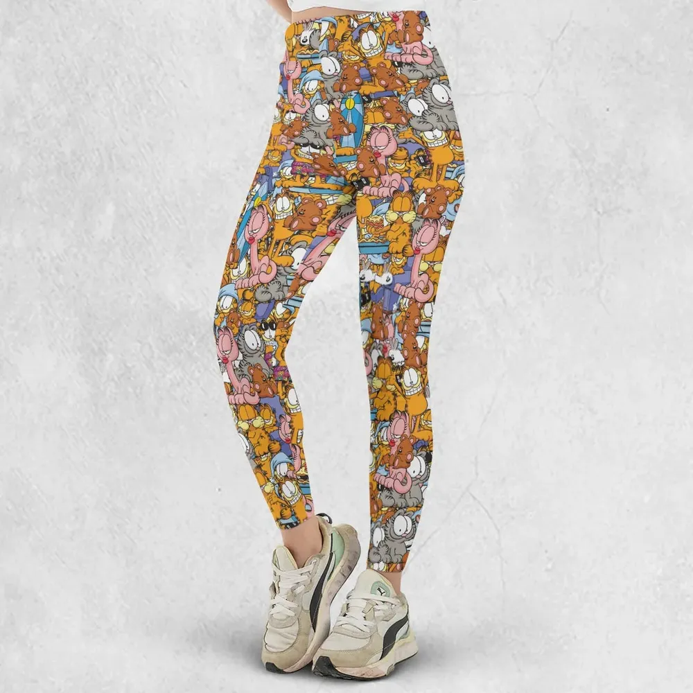Purr-fect Garfield Legging - 2