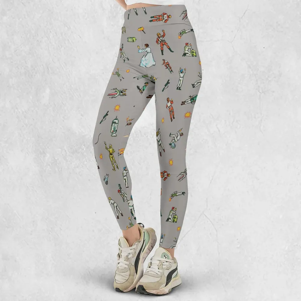 Escape from the Death Star Star Wars Legging - 2