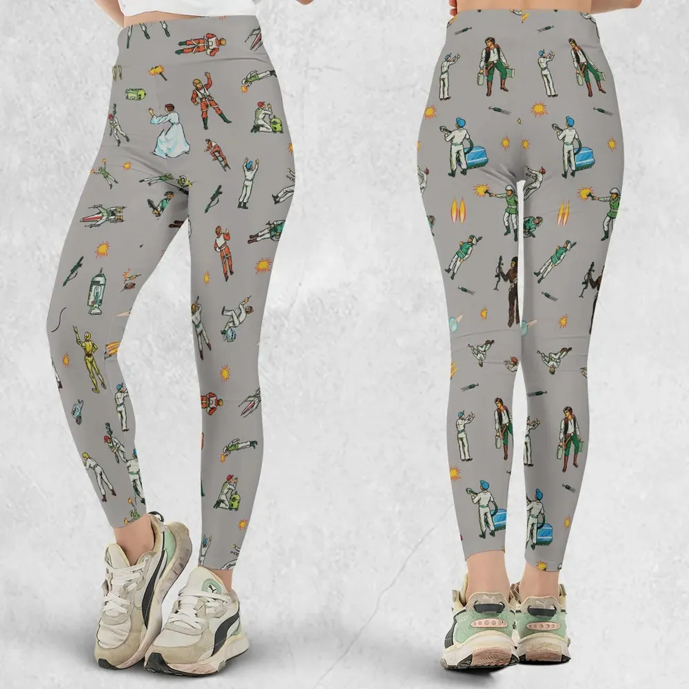 Escape from the Death Star Star Wars Legging - 1