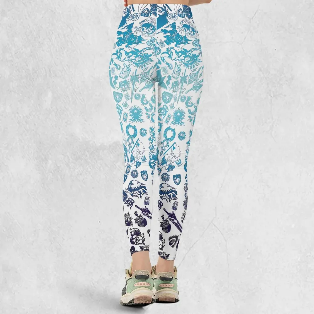 Blue Moggle Final Fantasy Legging - 3