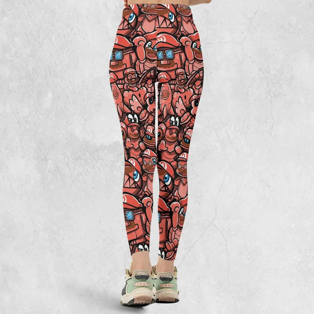 Cappy Party Mario Odyssey Super Mario Legging - 3