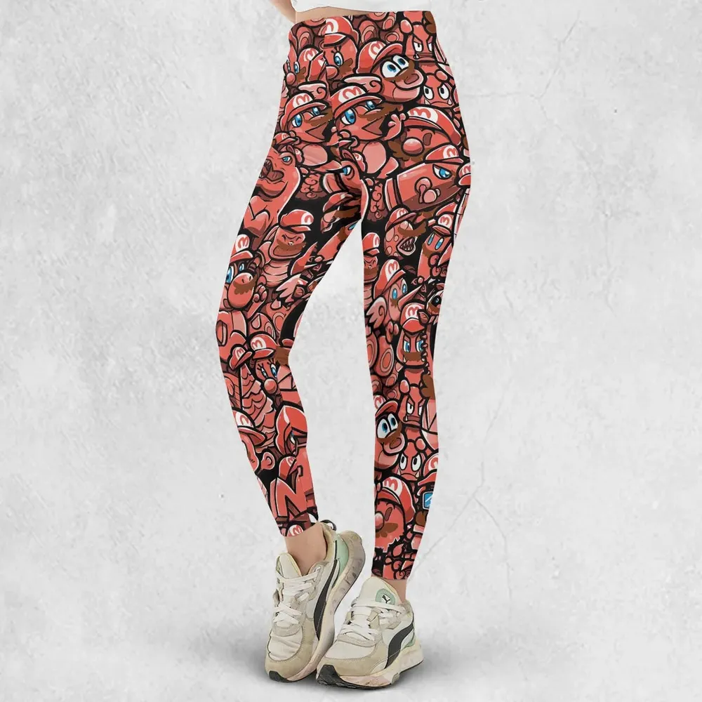 Cappy Party Mario Odyssey Super Mario Legging - 2