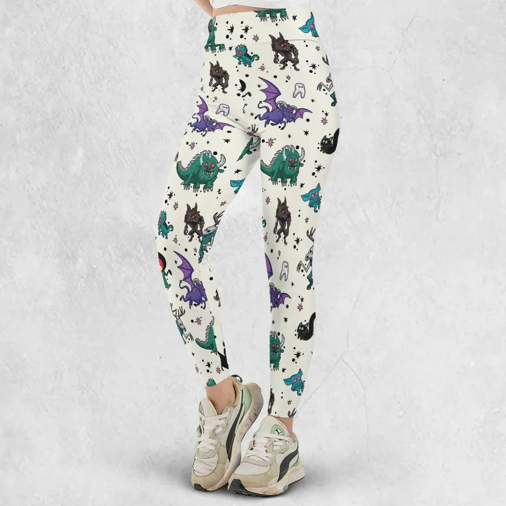 Cryptids of the Americas Cryptozoology Cryptids Monster Legging - 2