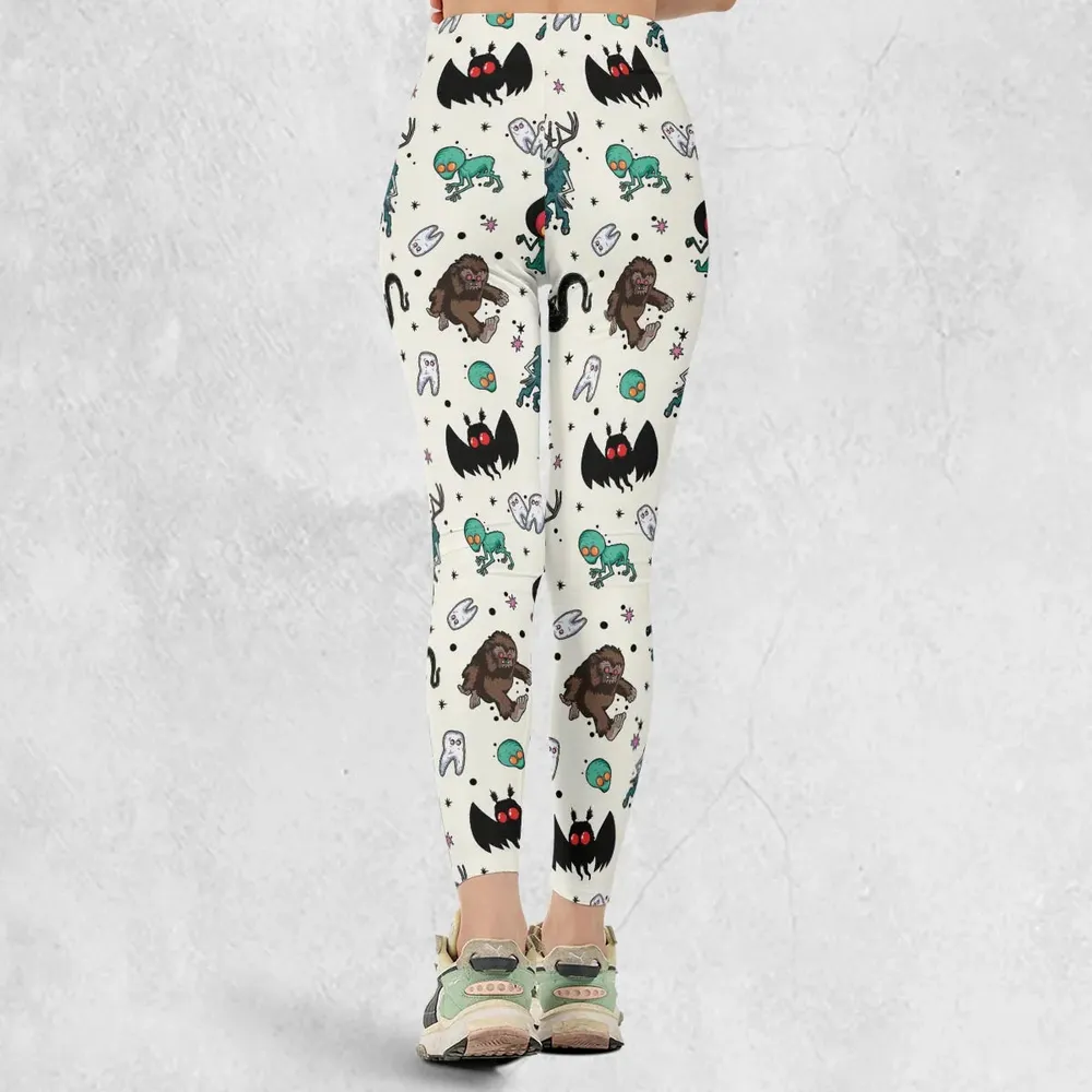 Cryptids of the Americas Cryptozoology Cryptids Monster Legging - 3