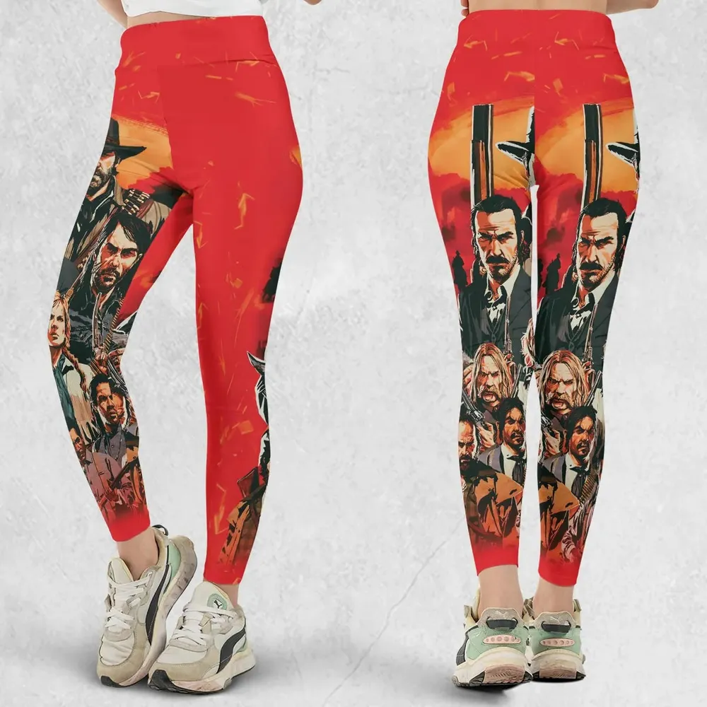 Red Dead Legging - 1