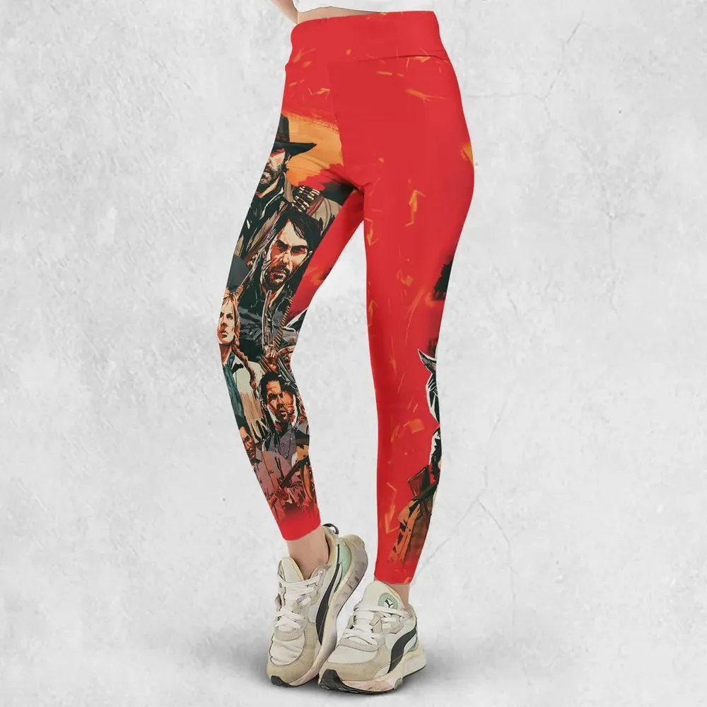 Red Dead Legging - 2