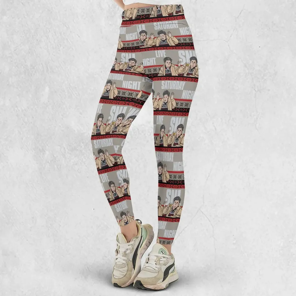 Drunk Uncle on the Holidays SNL Saturday Night Live Legging - 2