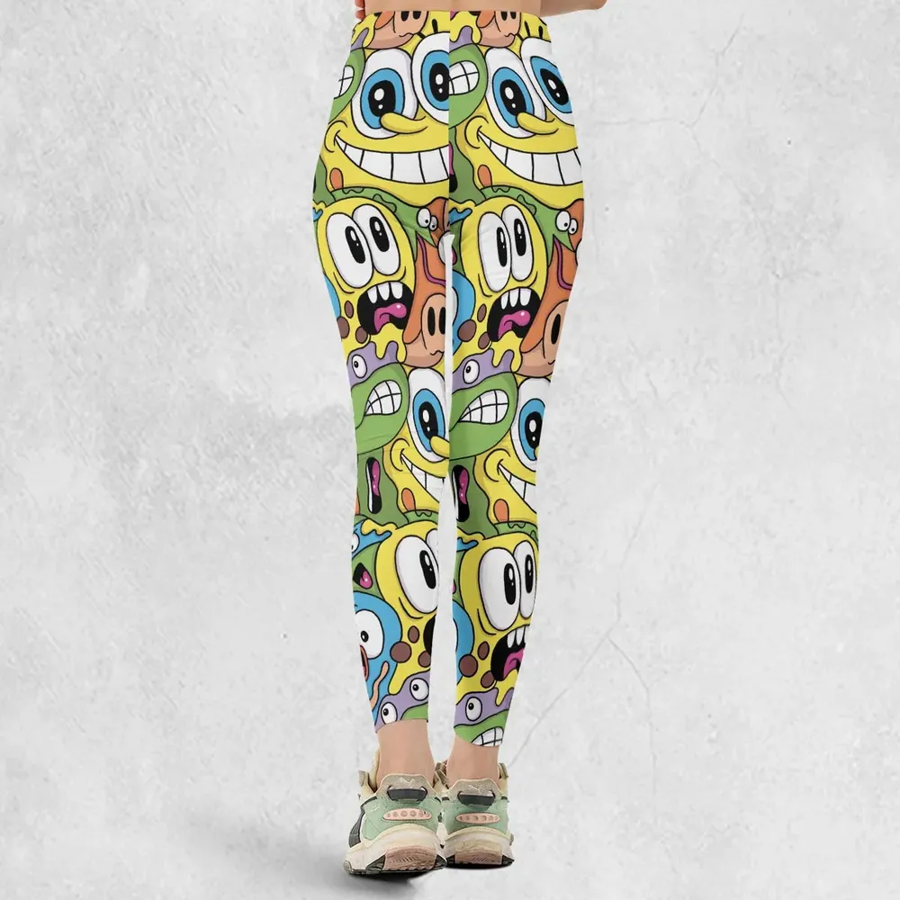 Nicktoons Squad Nickelodeon Pattern Legging - 3