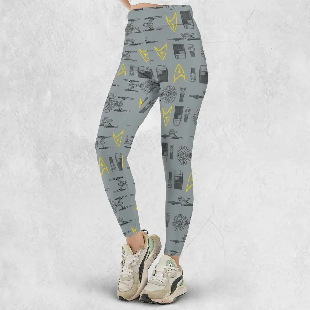 S.T Shipyard Star Trek Legging - 2