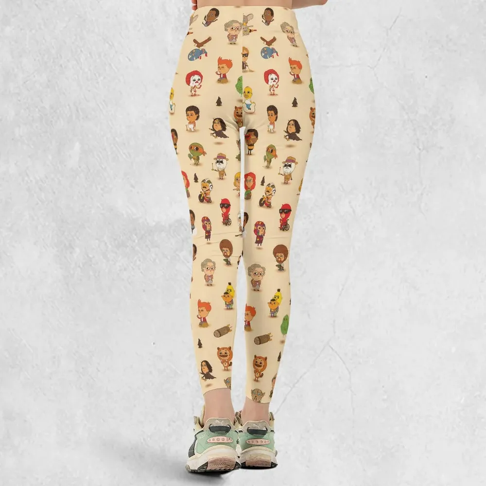 Mini Famous Characters Legging - 3