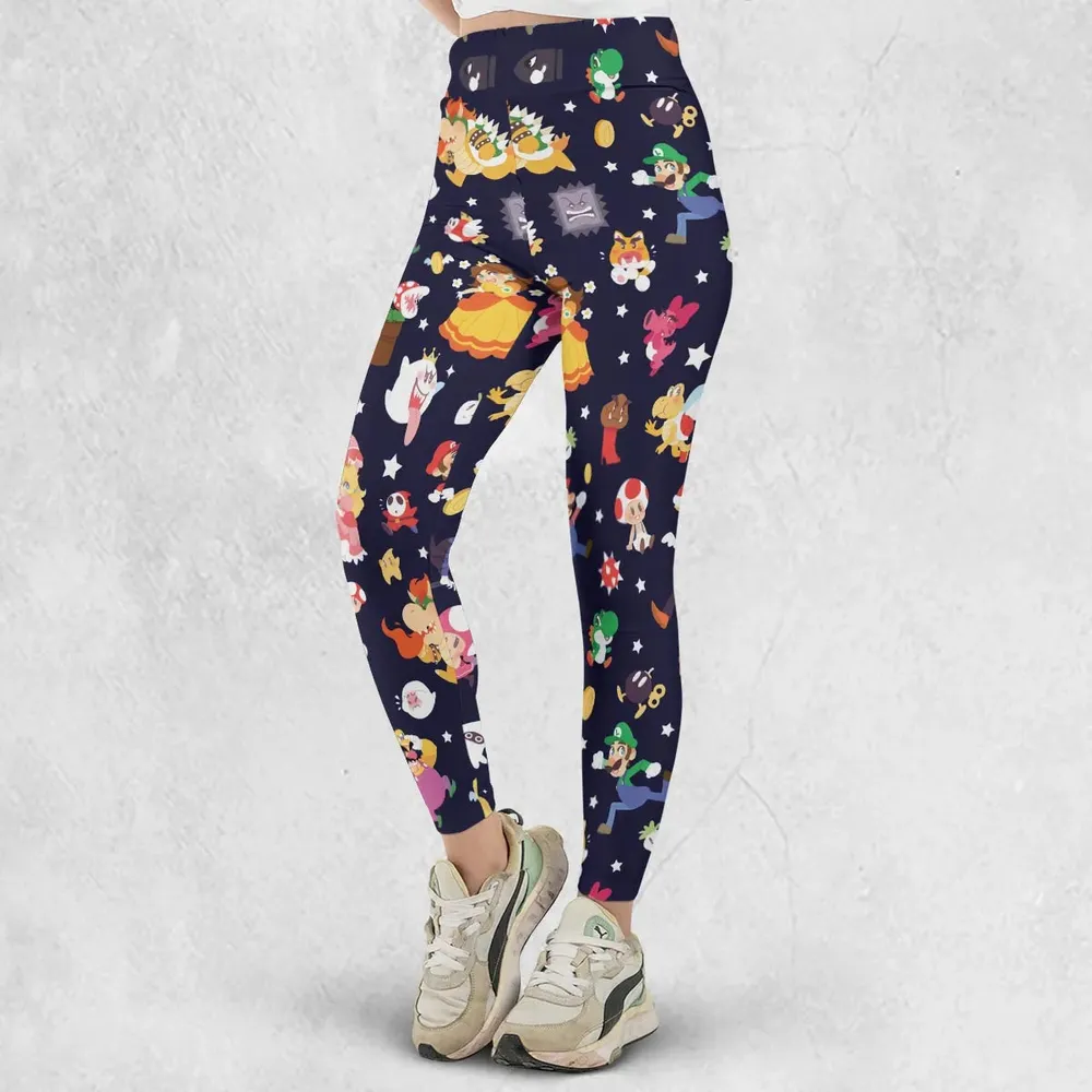 Mushroom Kingdom Super Mario Legging - 2