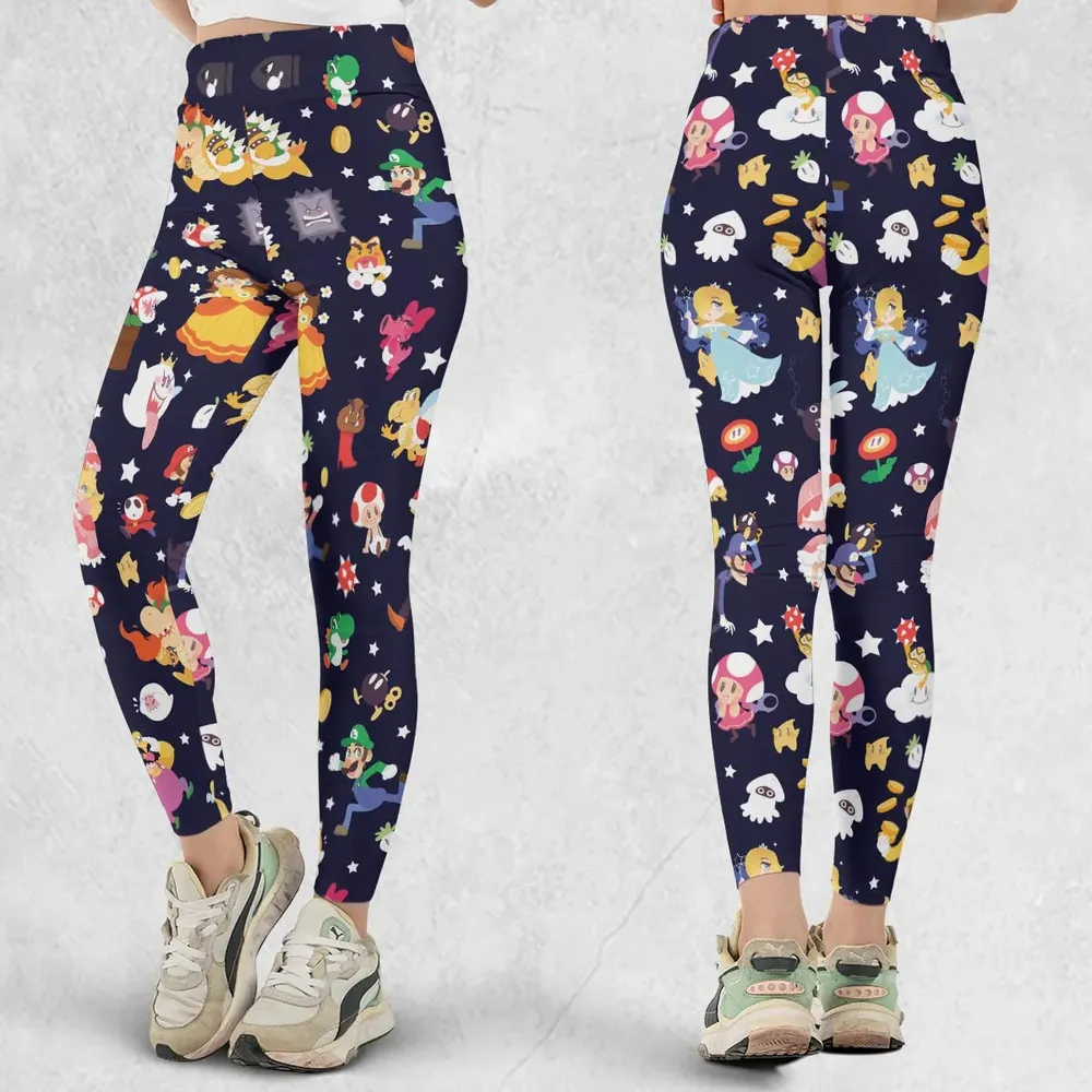 Mushroom Kingdom Super Mario Legging - 1