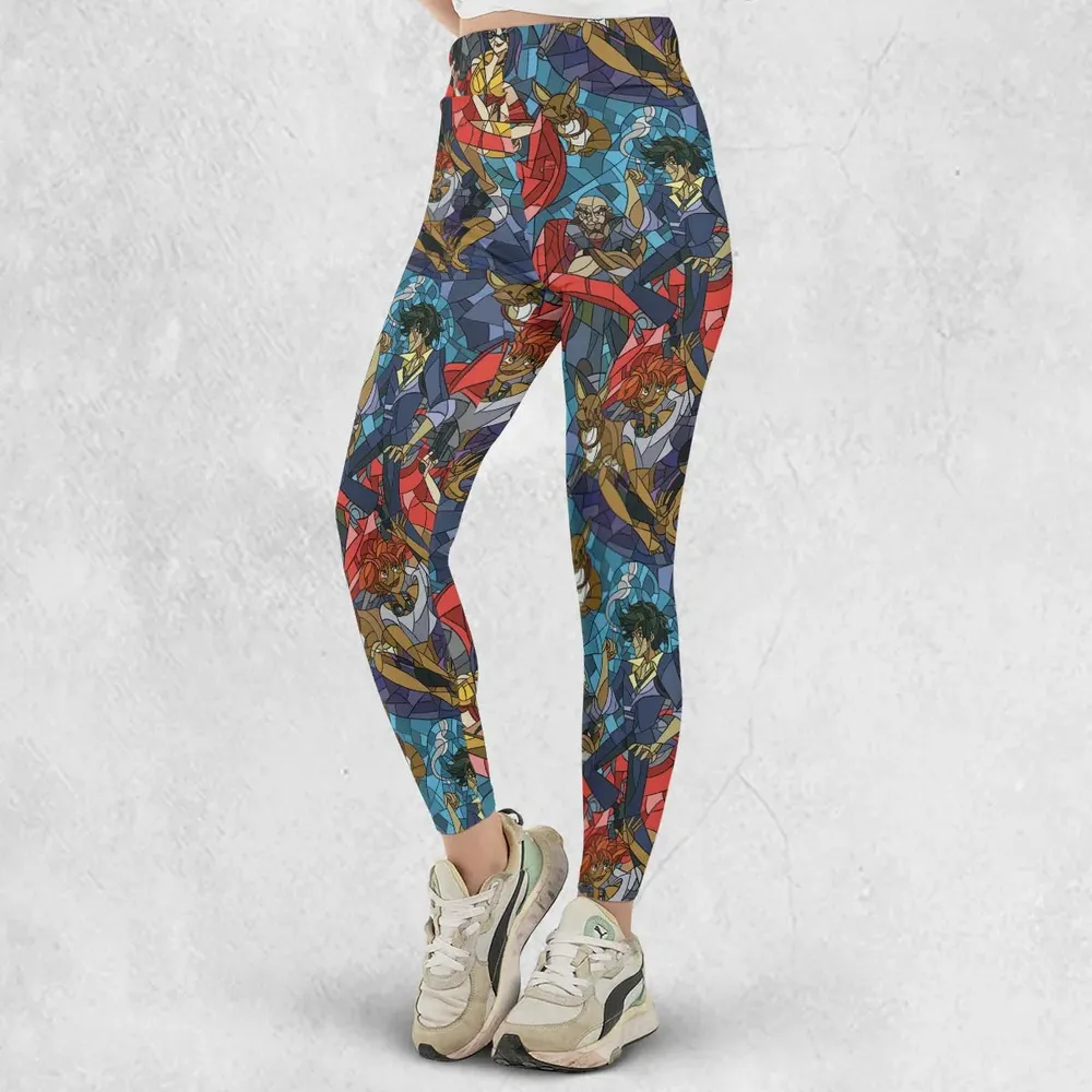 Spike Spiegel Faye Valentine Edward Wong Cowboy Bebop Legging - 2