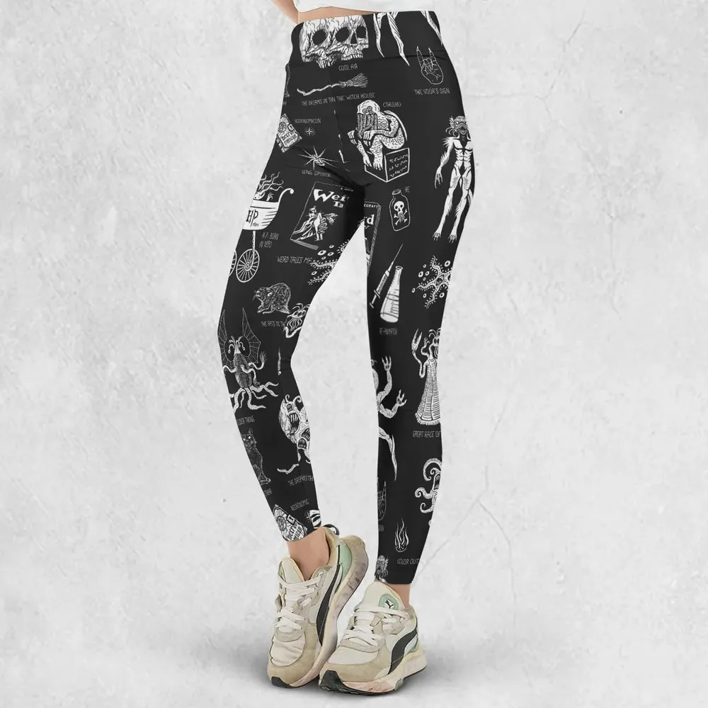 H.P. Lovecraft Monsters Legging - 2