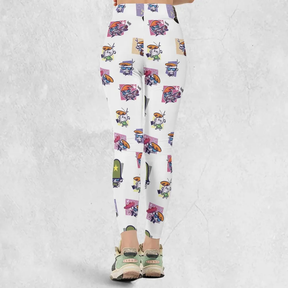 Dexter's Laboratory Characters Legging - 3