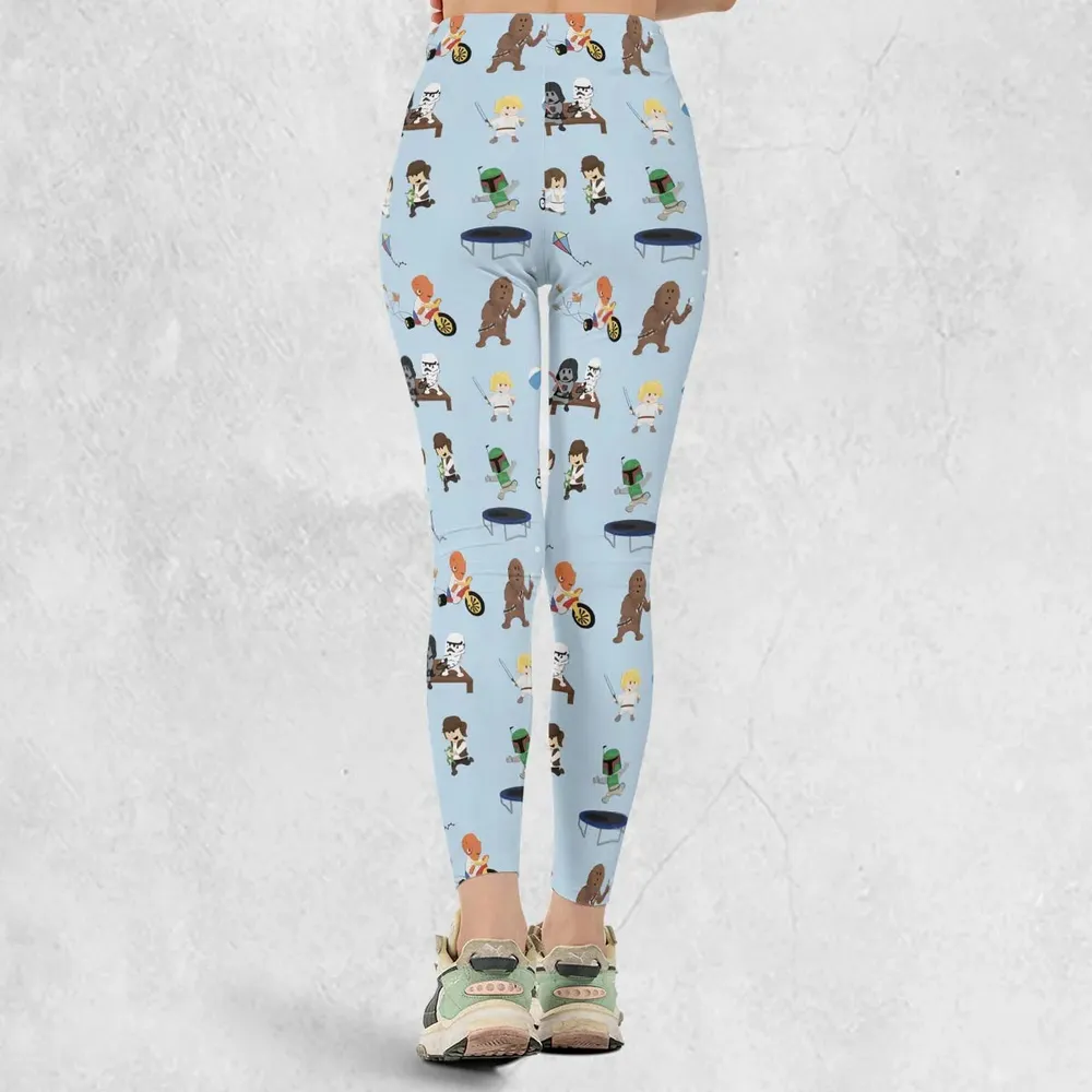 Go Fishing with Star Wars Characters Legging - 3