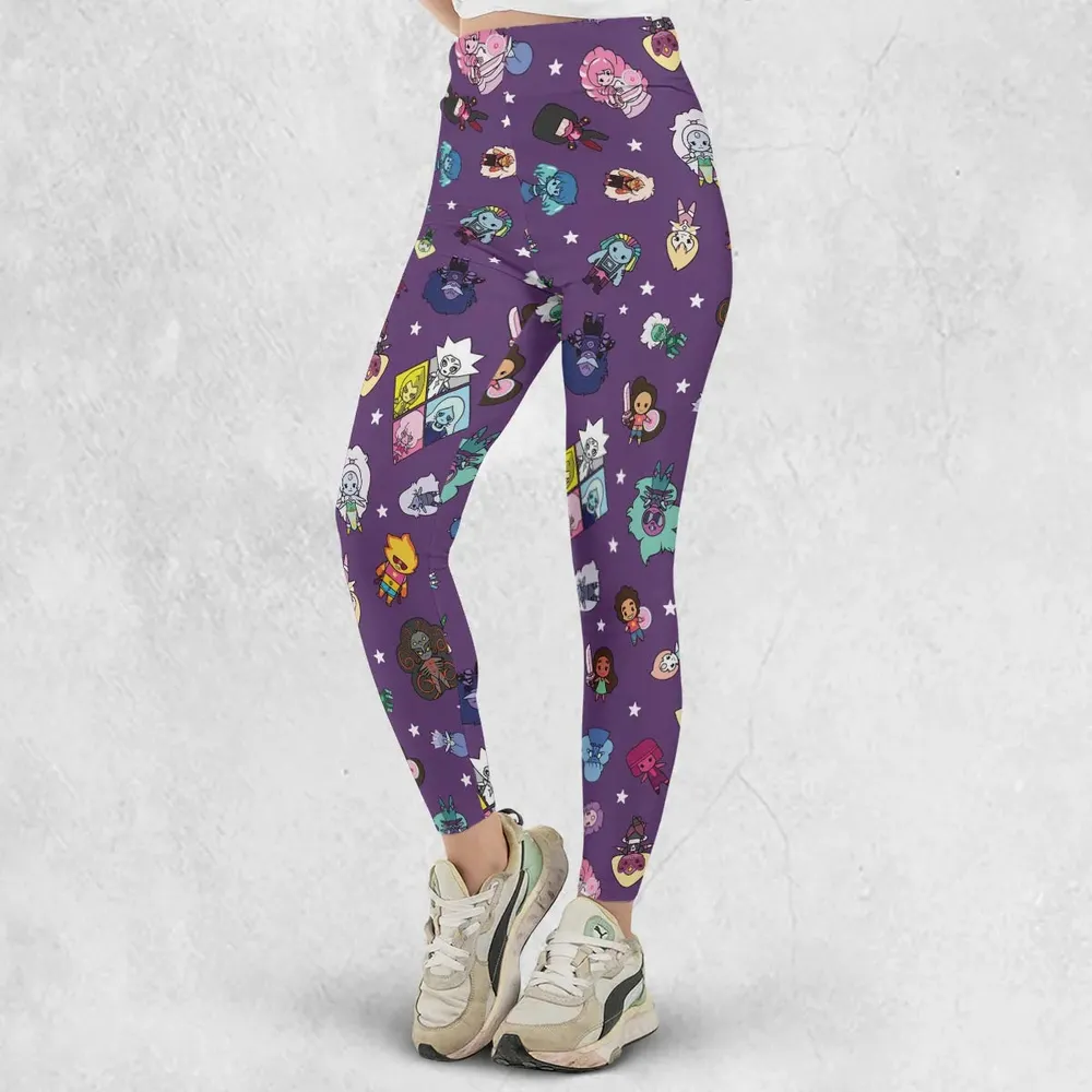 Crystal Gems Steven Universe Legging - 2