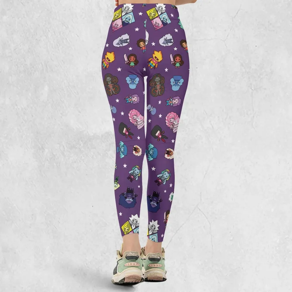 Crystal Gems Steven Universe Legging - 3