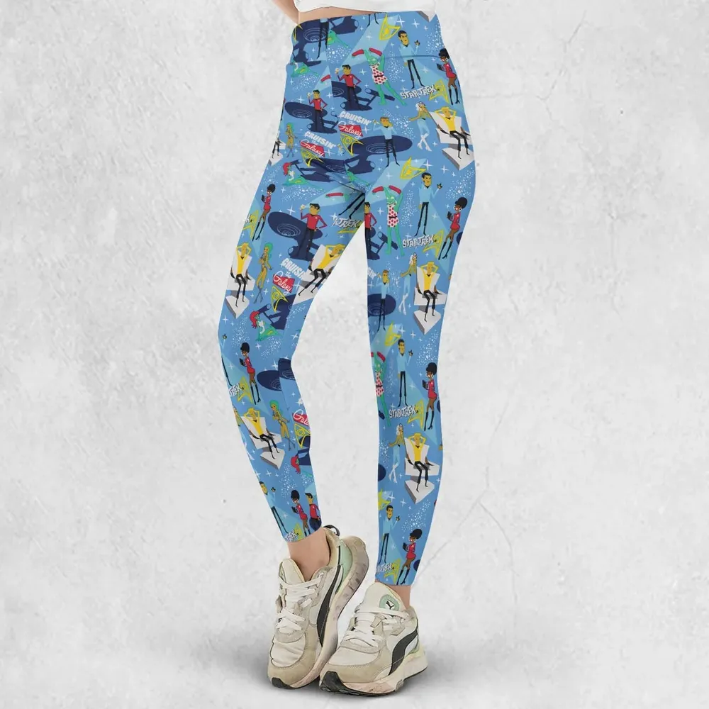 Cruisin' The Galaxy Star Trek Legging - 2
