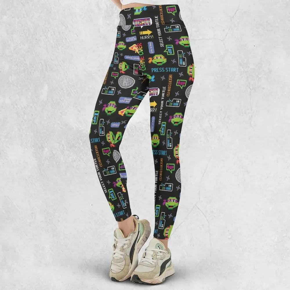The TMNT Pixel Characters Legging - 2