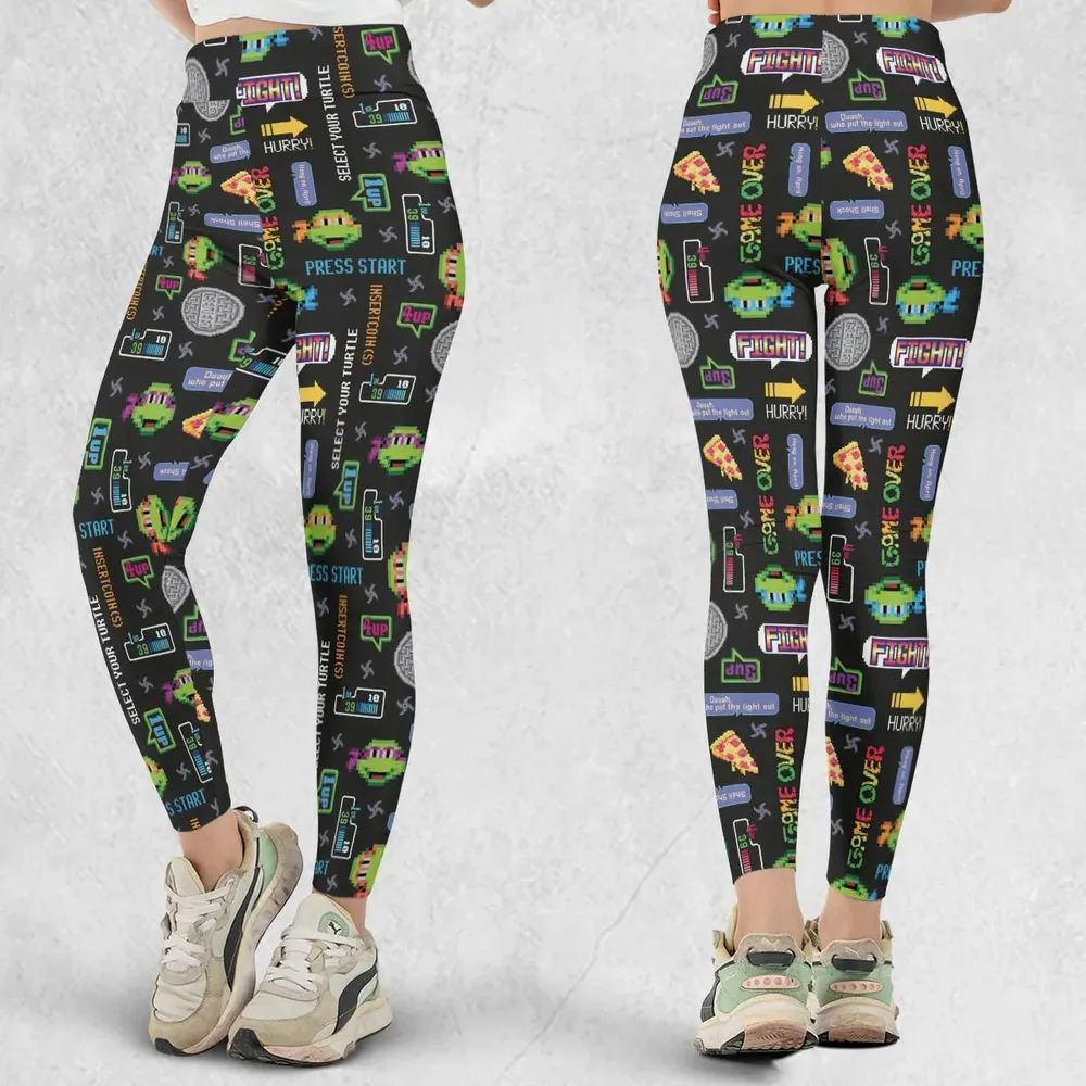 The TMNT Pixel Characters Legging - 1