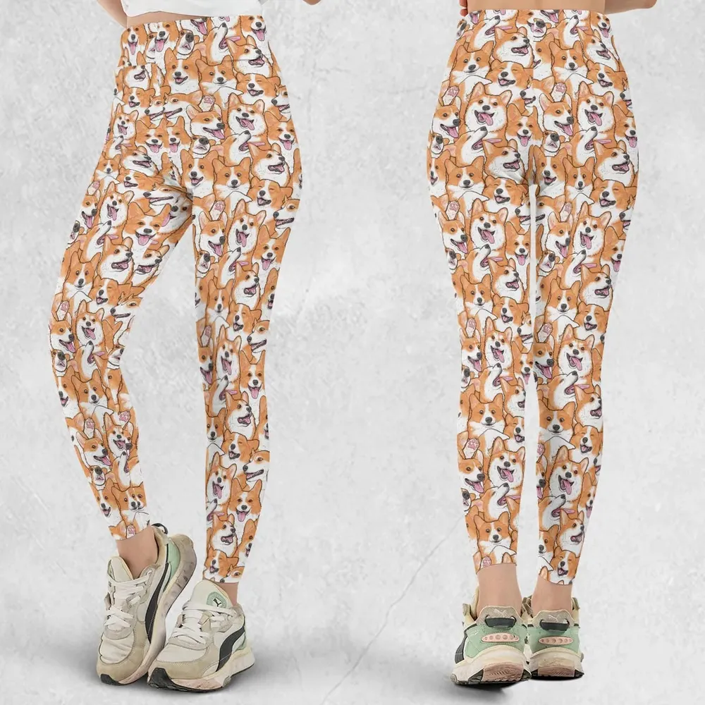 That's a lot of Corgi Legging - 1