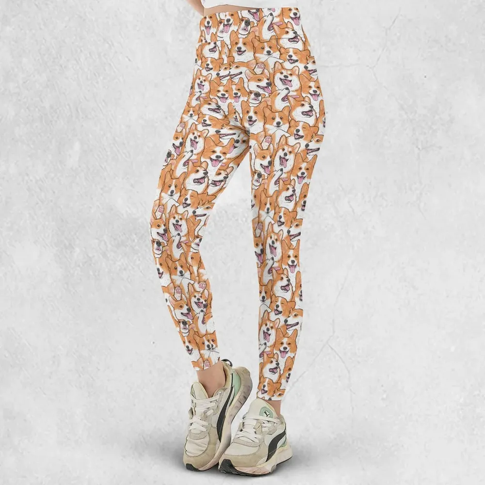 That's a lot of Corgi Legging - 2