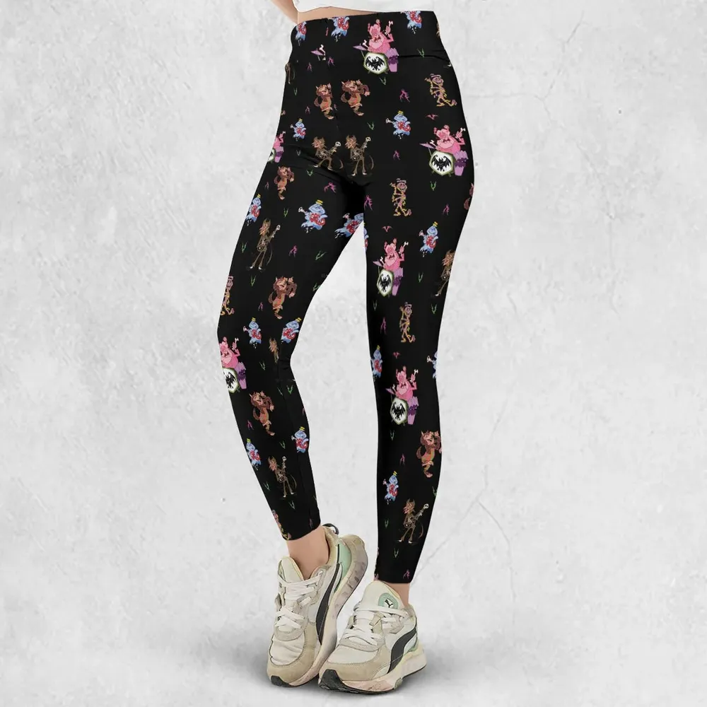 Monsters Cereal Pattern Legging - 2